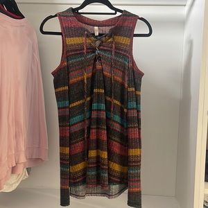 Elan cute open shoulder sweater